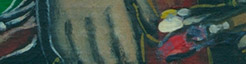 auto-portrait aux poissons