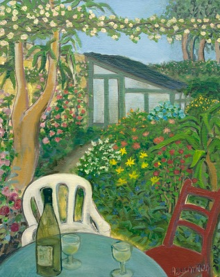 apéritif au jardin