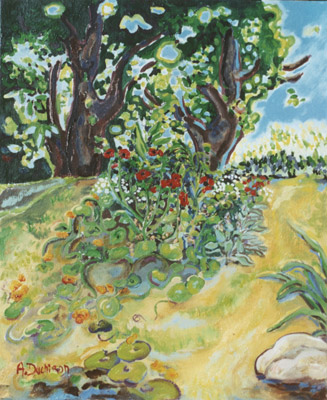 rouge jardin